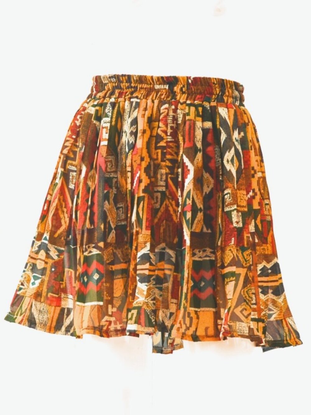 Therese Baumaire Pleated Mini Skirt - France